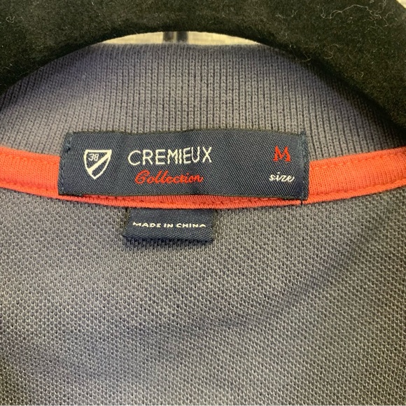 CREMIEUX Collection Men's Lot of 2 Short Sleeve Summer Polo Shirts Medium #967 - Picture 8 of 15